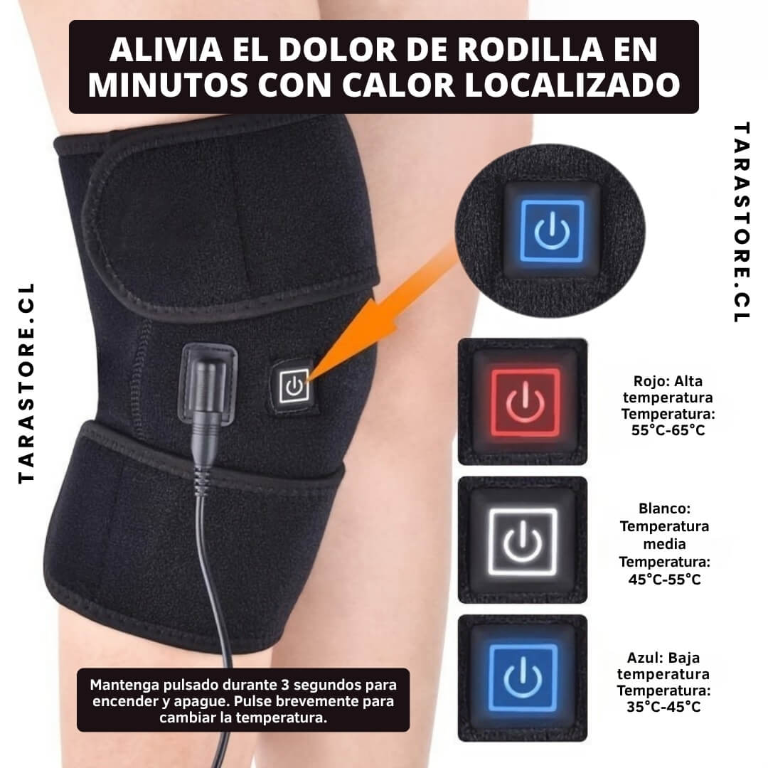 Rodillera Térmica Alivia dolor articular y tensión muscular