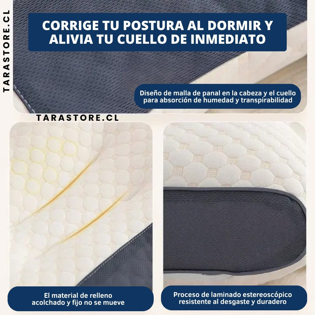 Almohada Cervical Dulces Sueños Anti Dolor Promo 2 Unidades