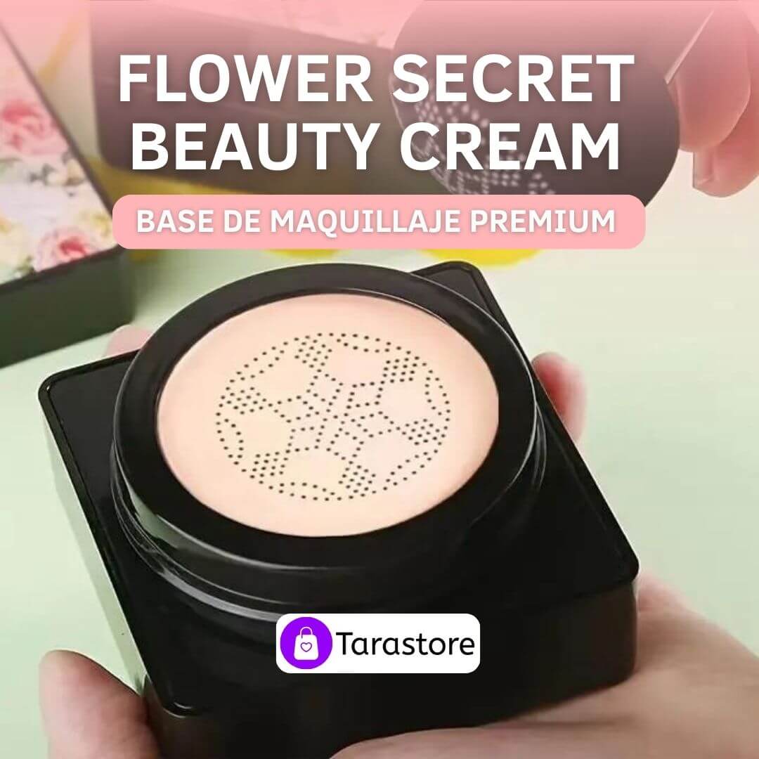 FLOWER SECRET BEAUTY CREAM™ BASE DE MAQUILLAJE PREMIUM ✨