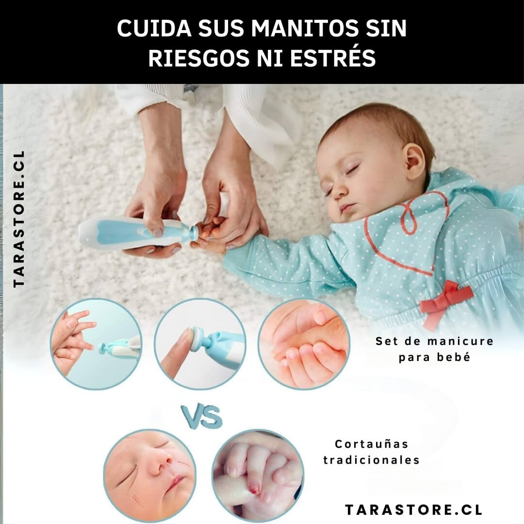 Corta Uñas Eléctrico Para Bebés