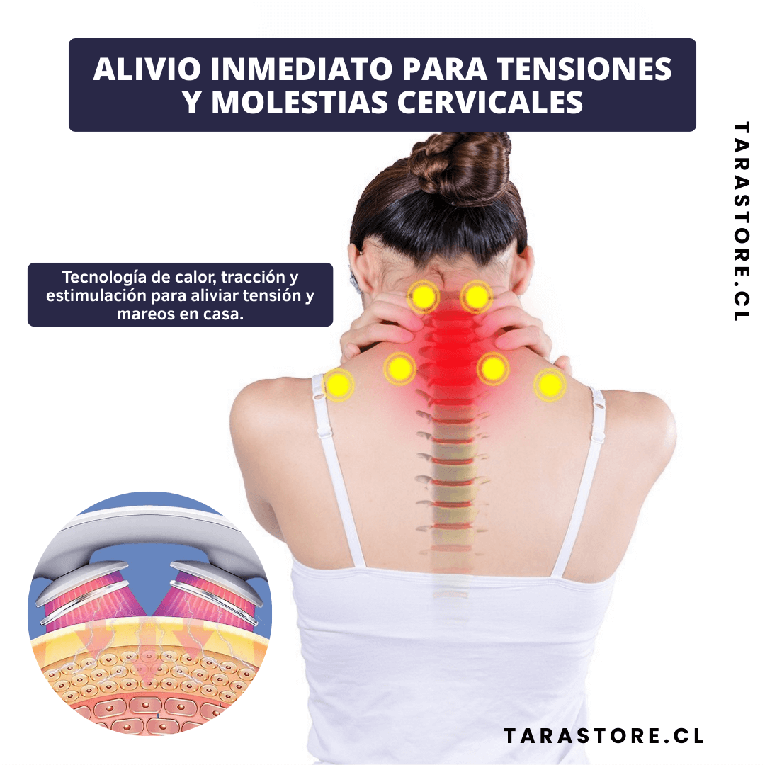 Masajeador Cervical Reduce la tensión en el cuello