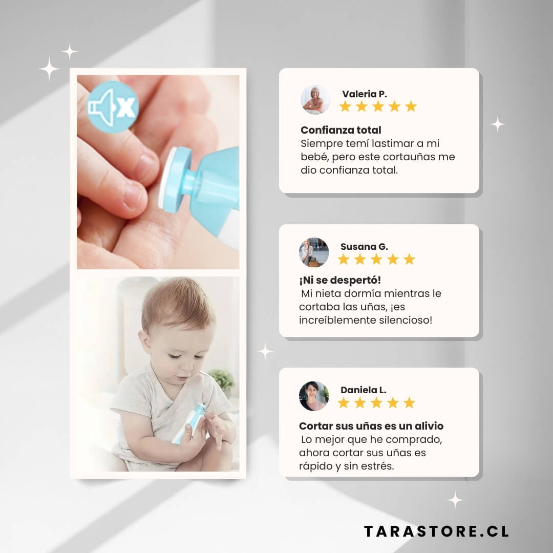Corta Uñas Eléctrico Para Bebés