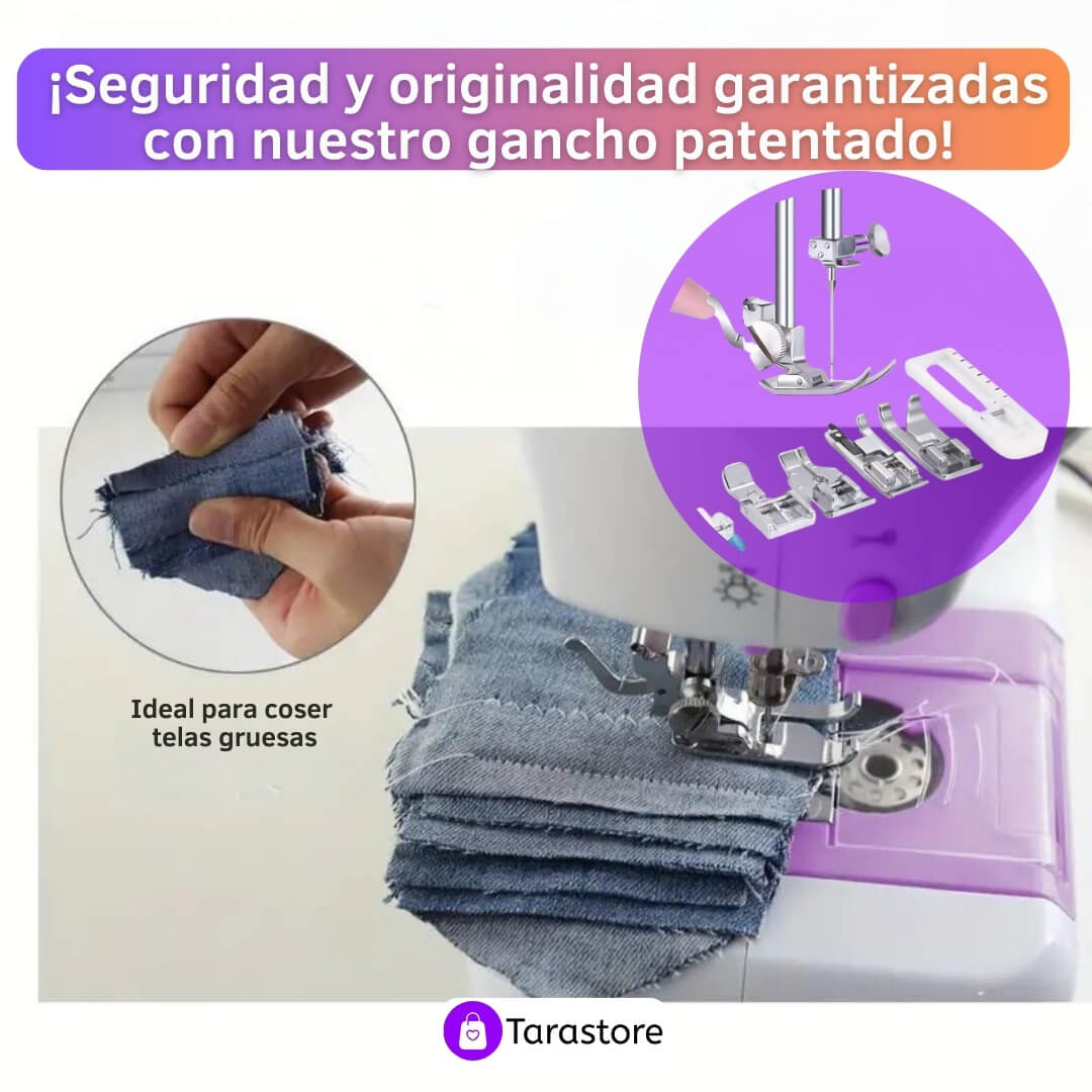 Máquina de Coser Profesional 12 Puntadas