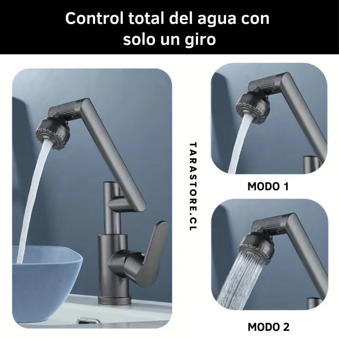 Llave Giratoria Multifuncional Cocina Baño