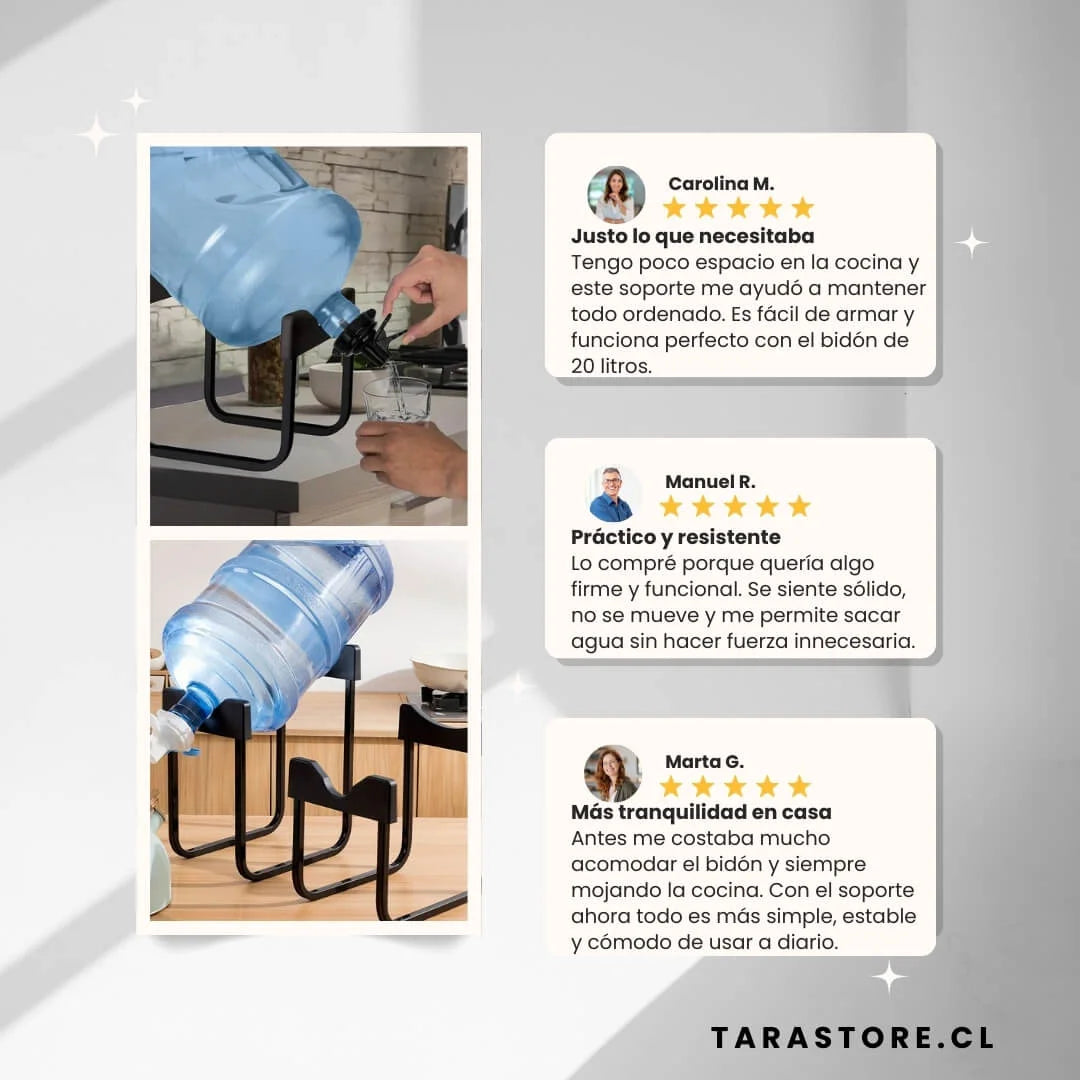 Soporte Dispensador Para Bidón de Agua