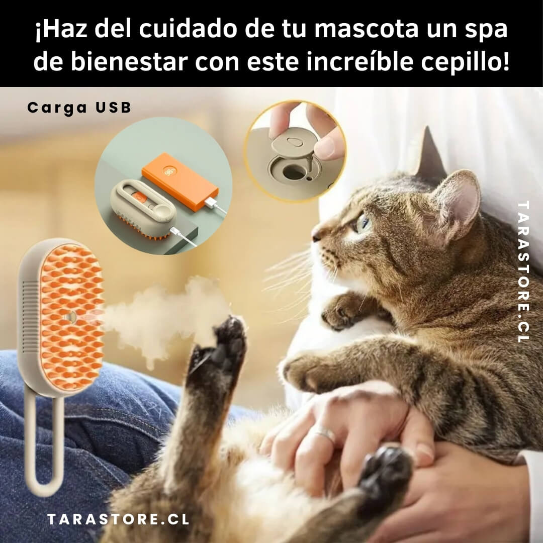Cepillo SPA Para Mascota Premium