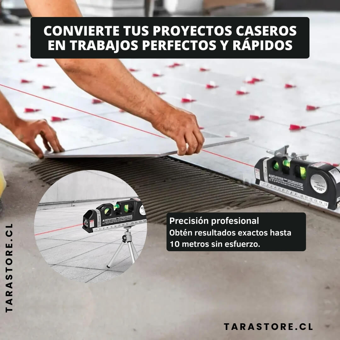 Nivelador Laser Multipropósito Mide Con Precisión