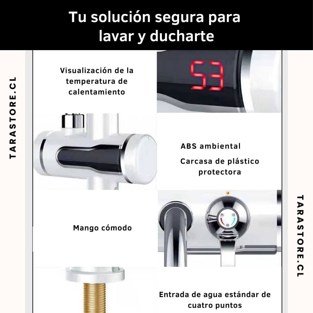 Calentador de Agua Todo en Uno Cocina Baño