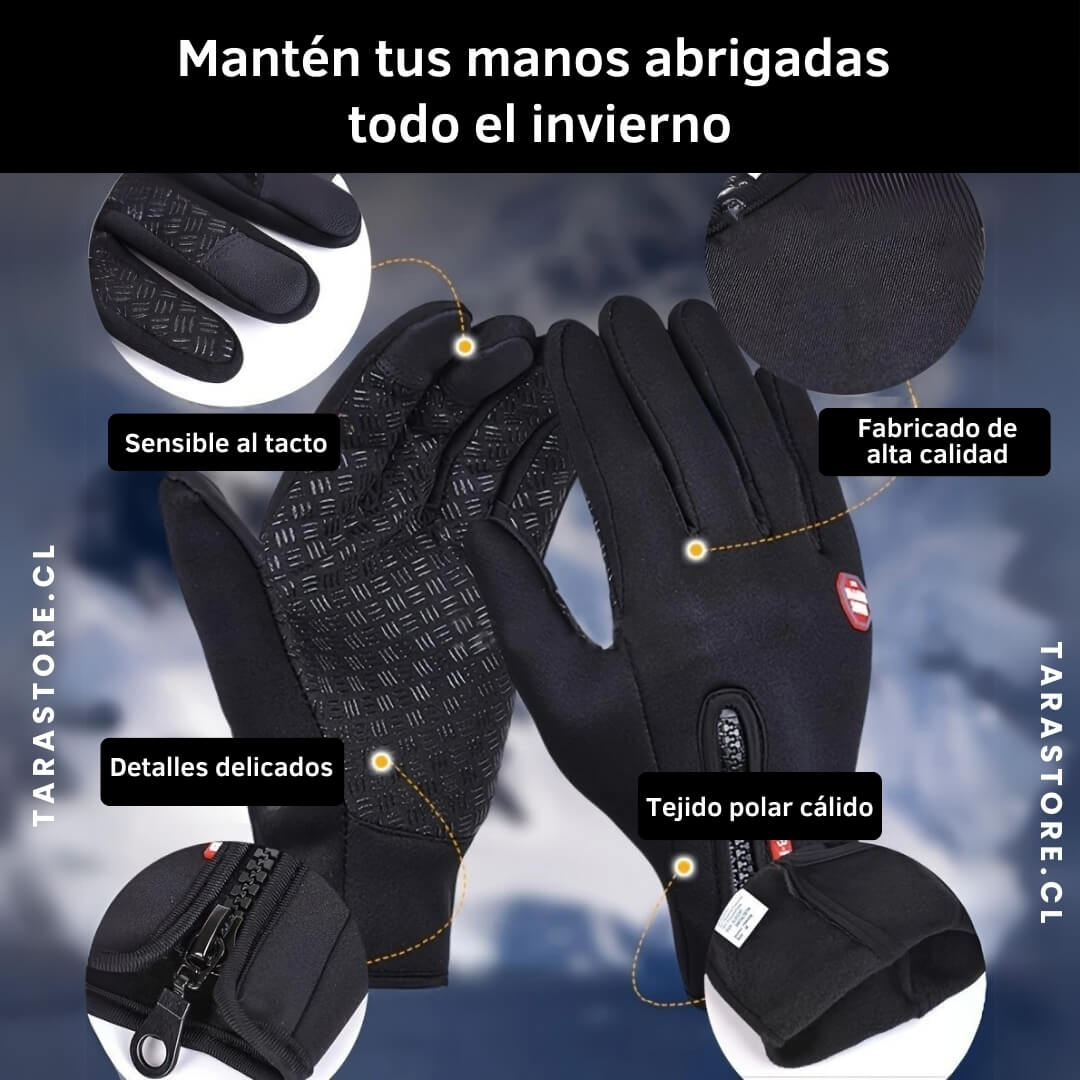 Guantes Térmicos Táctiles Para el Frío