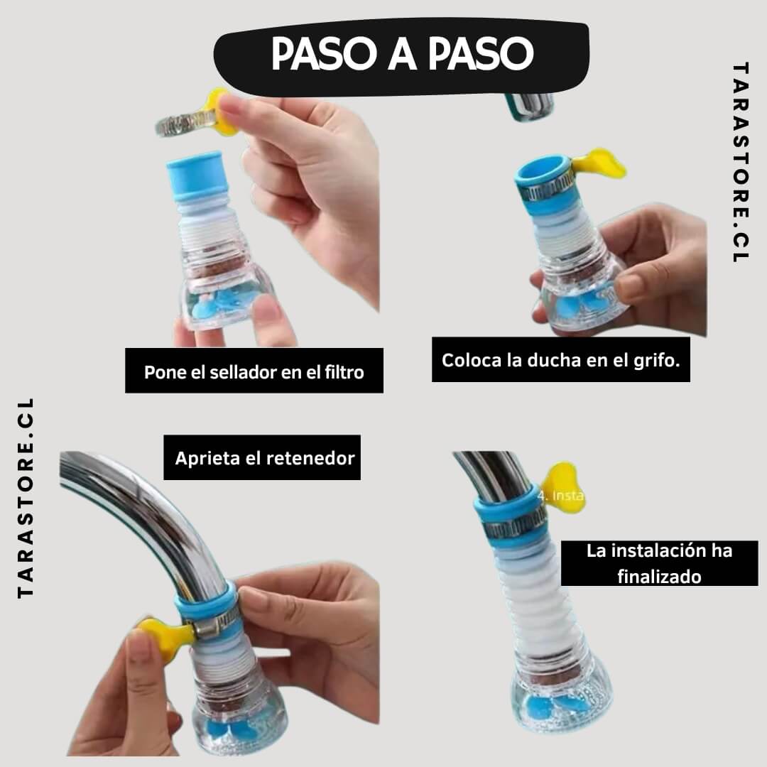 Filtro Purificador de Agua (Paga 1 y lleva 2 🎁)