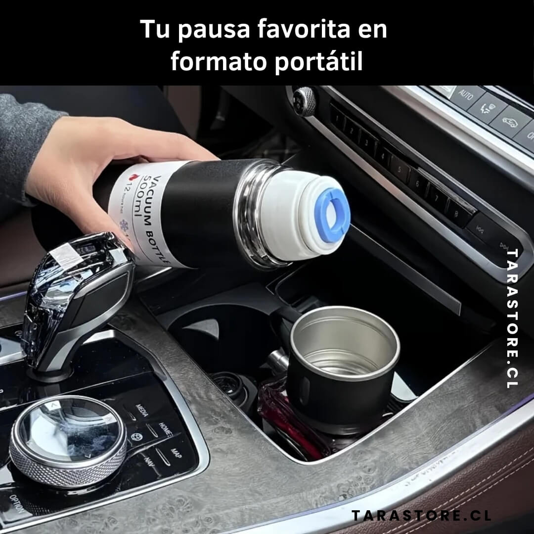 Set Termo Agua Caliente y Fría + 3 Tazas