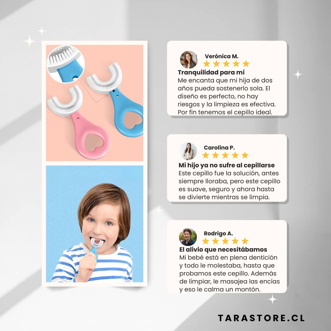 Cepillo De Dientes para Niños - Evita caries y suciedad