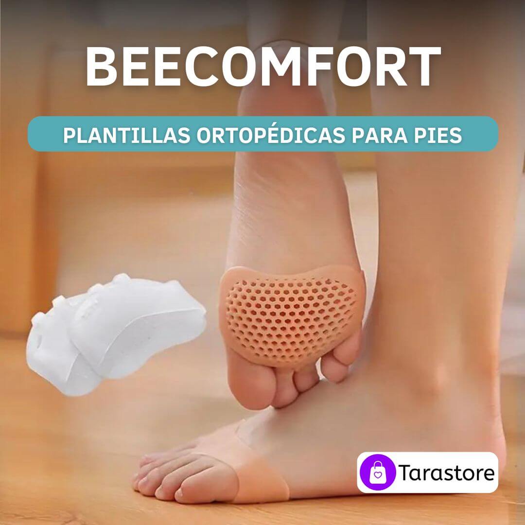 BEECOMFORT - Plantillas ortopédicas para pies (1 par)
