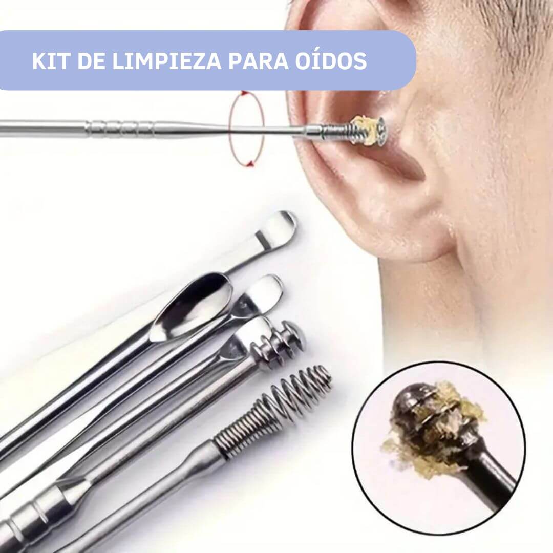 CLEANEAR - KIT DE LIMPIEZA DE OÍDOS