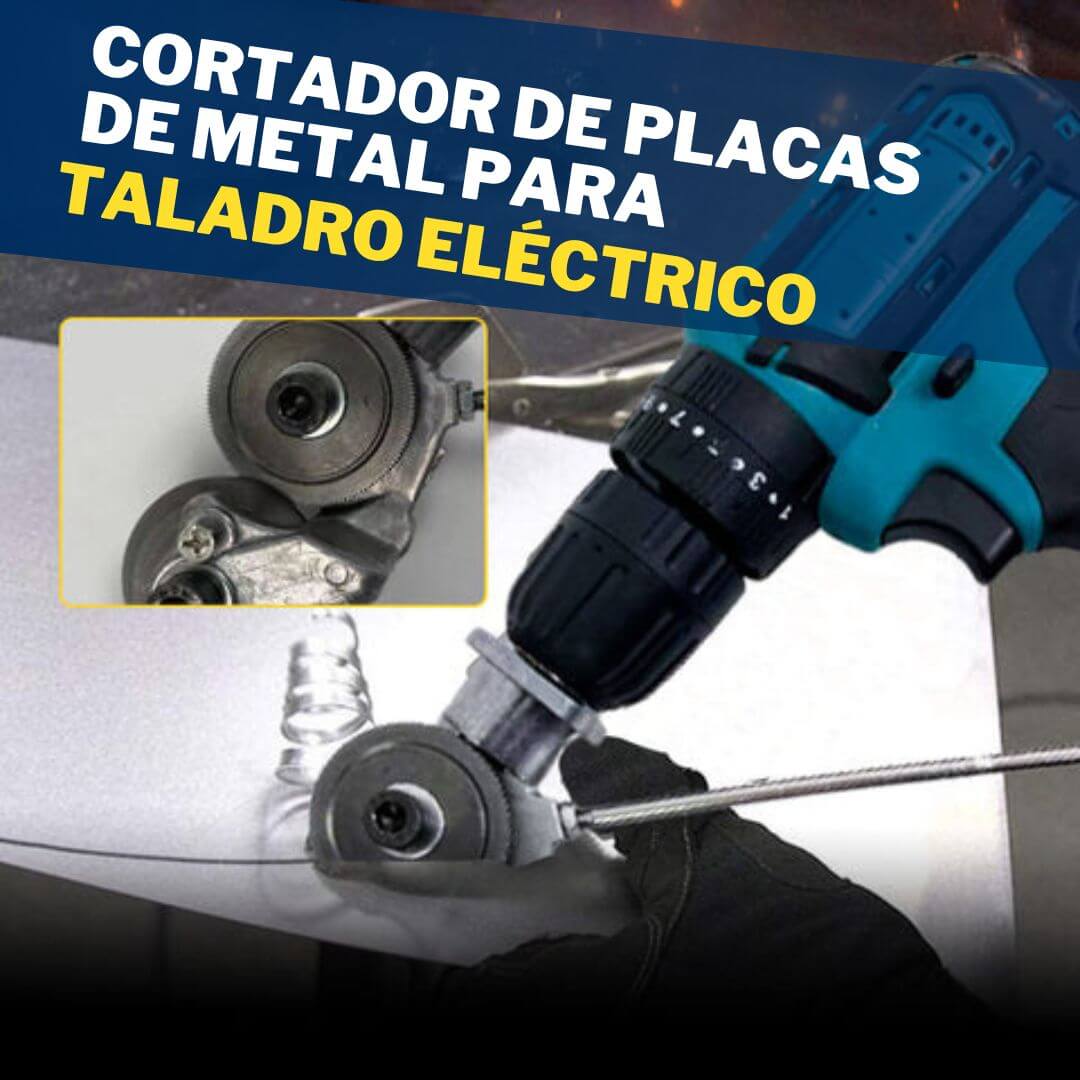 DrillShear - CORTADOR DE PLACAS PARA TALADRO