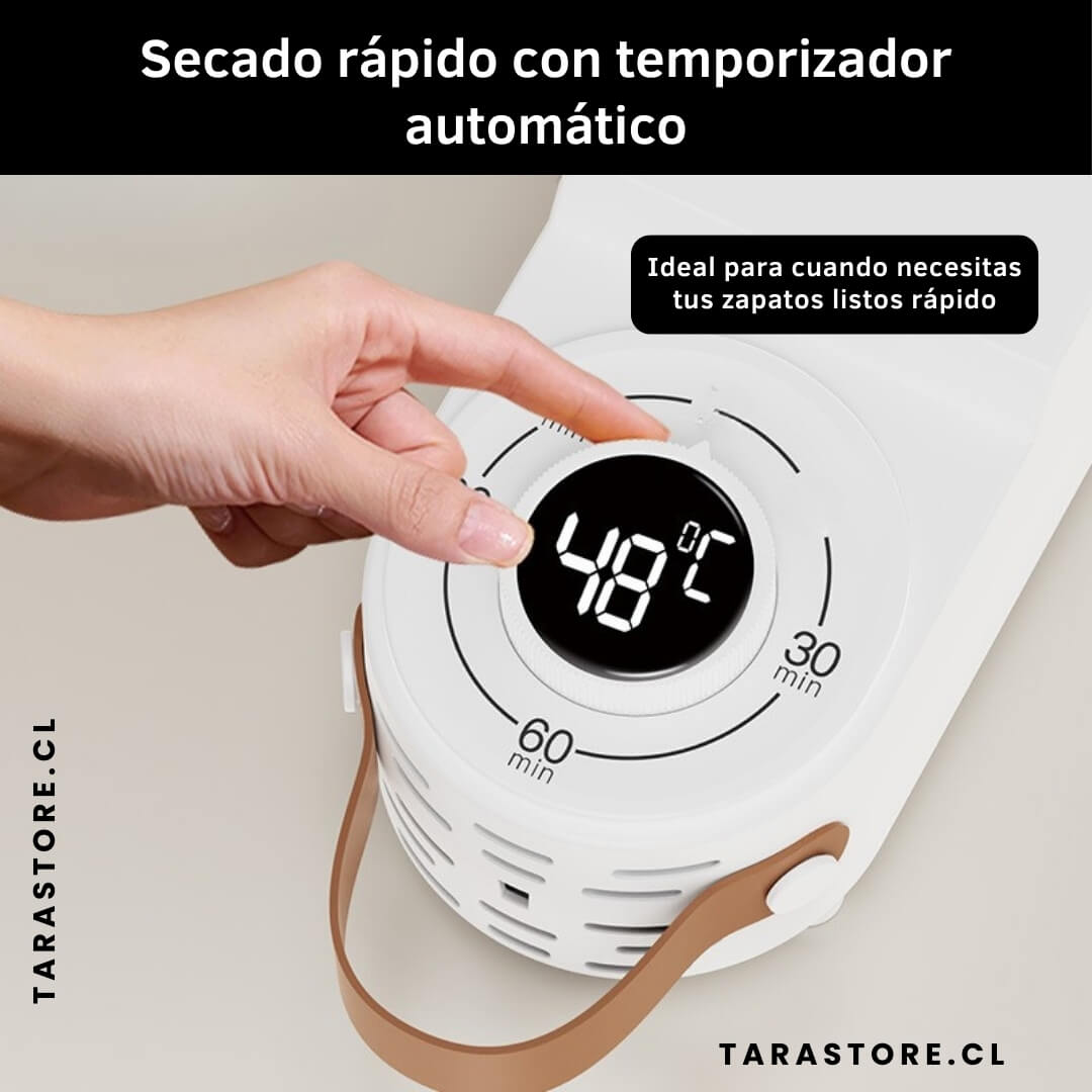 Secador de Zapatos Eléctrico con Temporizador