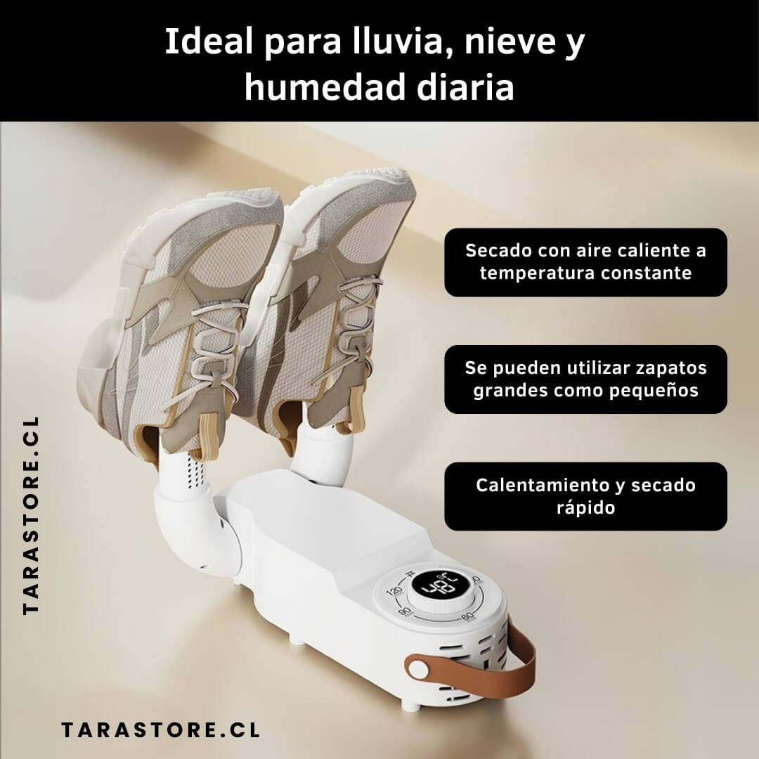 Secador de Zapatos Eléctrico con Temporizador