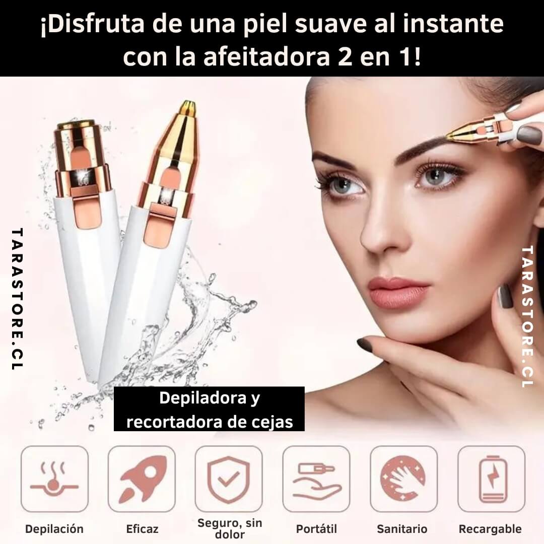 Depiladora Facial 2 en 1