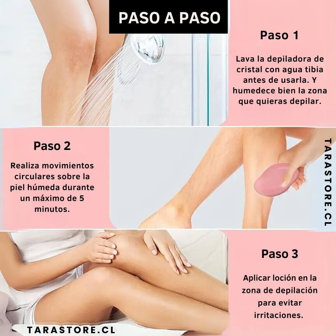 Depiladora De Cristal Removedor De Vello