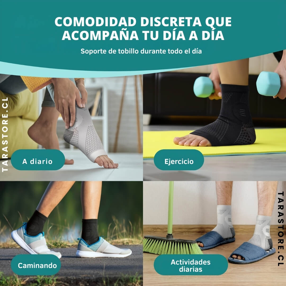 Calcetines Neuro Compresión Alivio en Pies Hinchados y Adoloridos