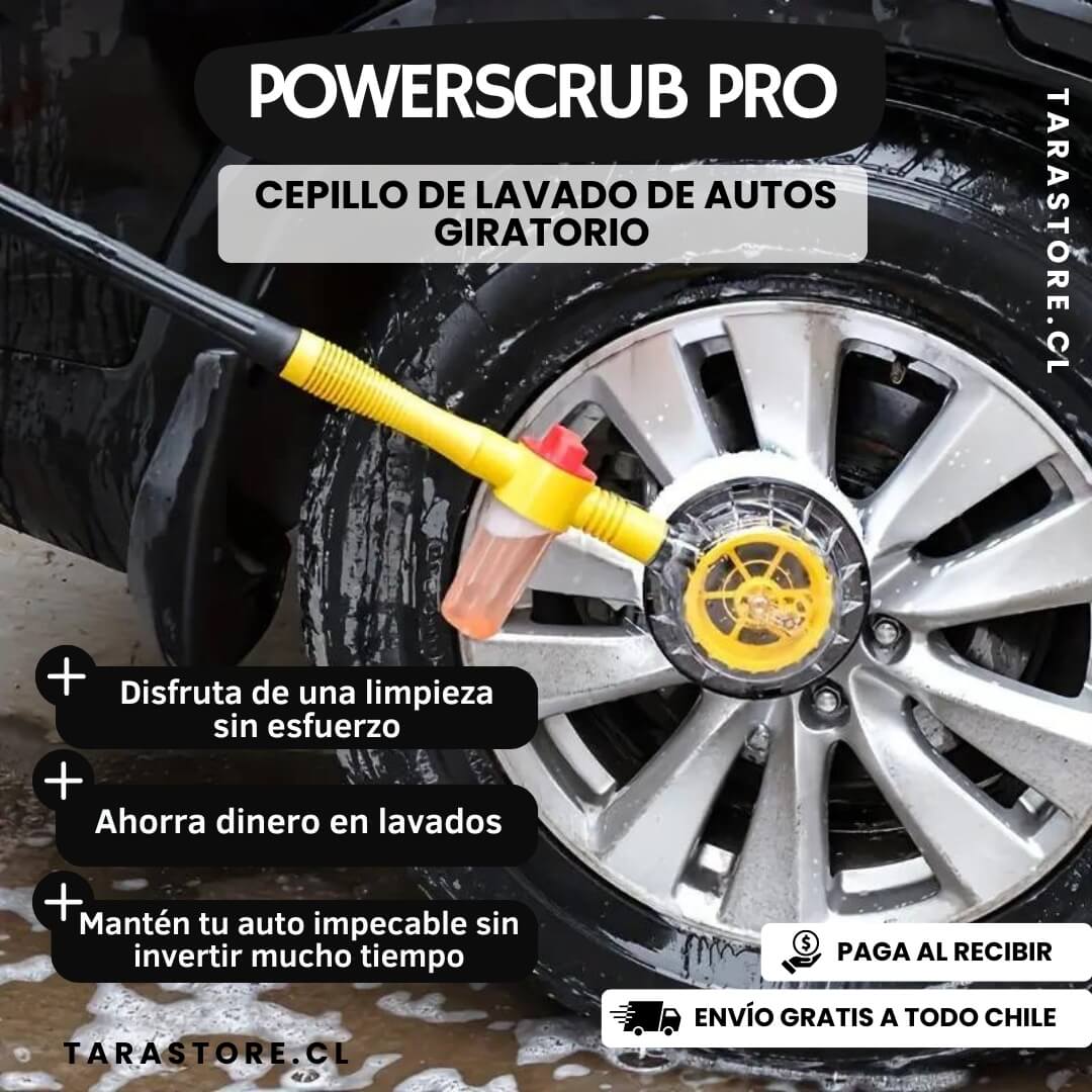 Cepillo De Lavado De Autos Giratorio