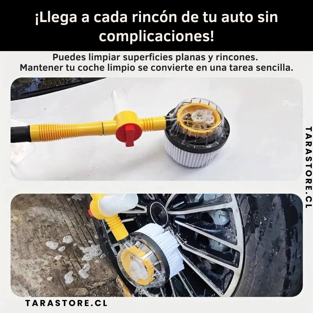 Cepillo De Lavado De Autos Giratorio