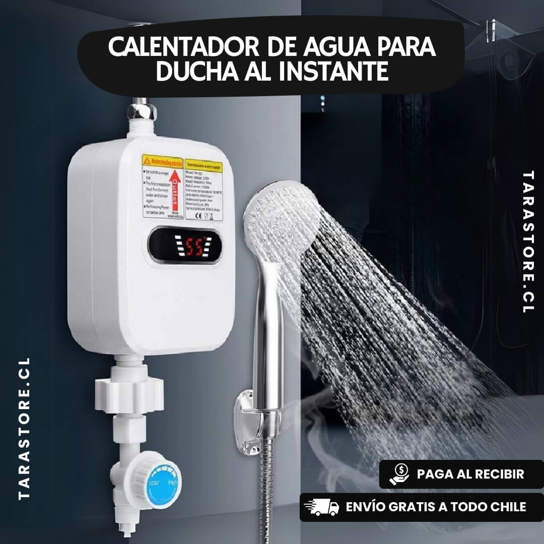 Calentador de Agua para Ducha Al instante