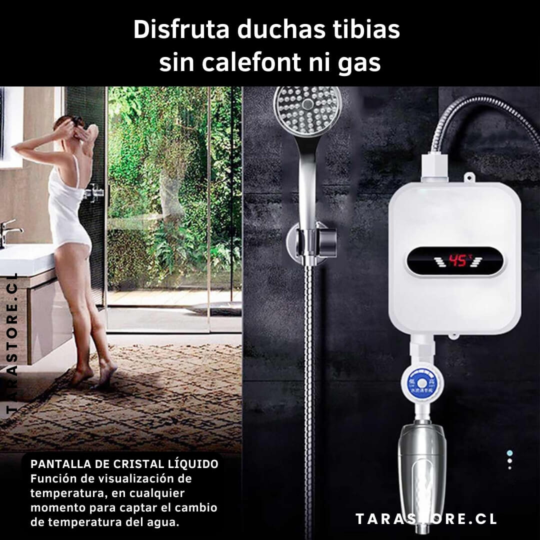 Calentador de Agua para Ducha Al instante