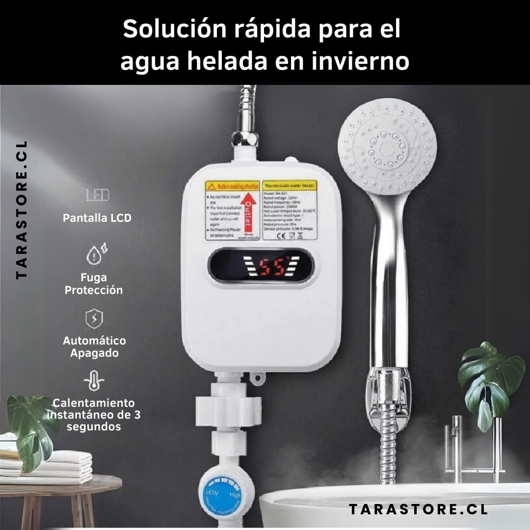 Calentador de Agua para Ducha Al instante