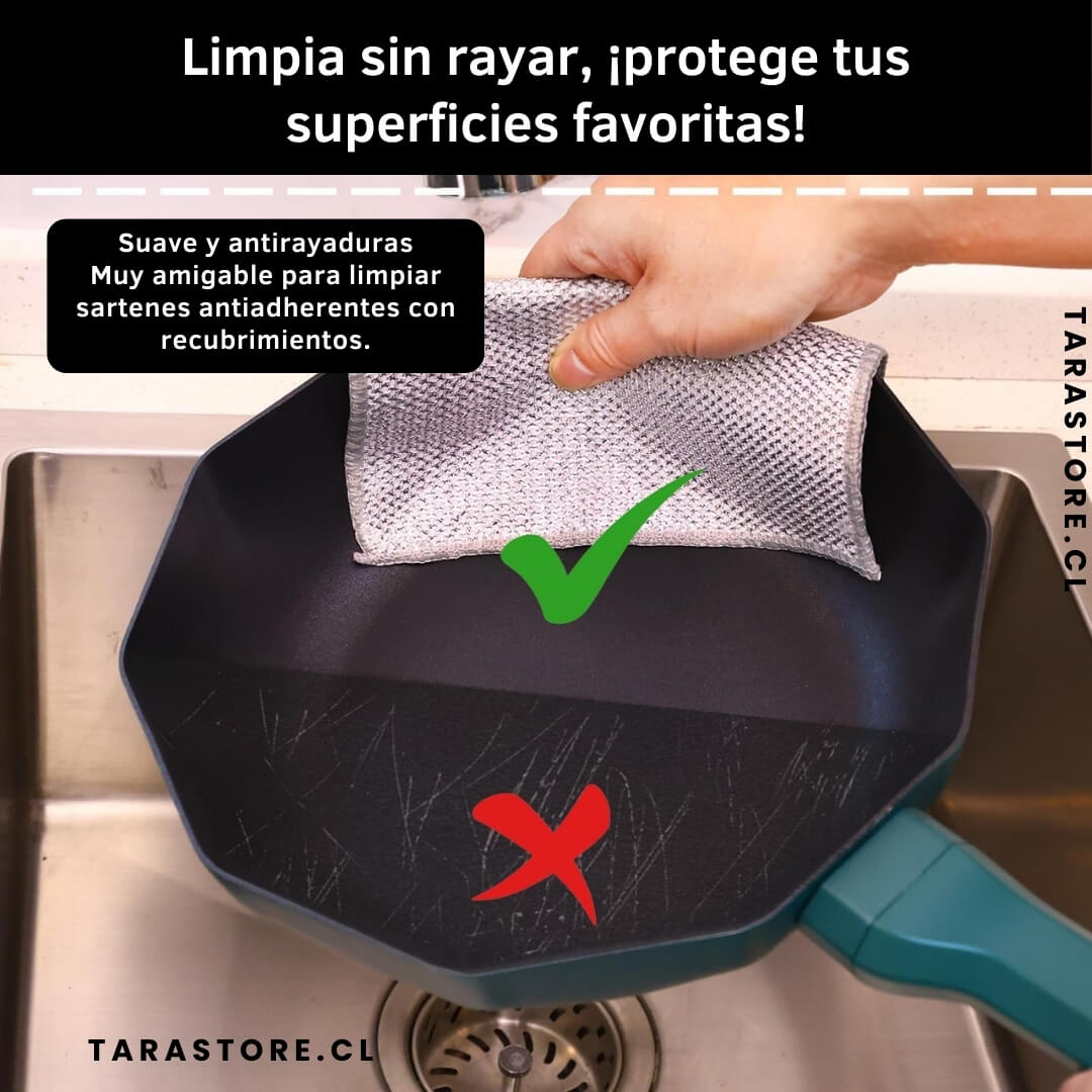 Paños de Limpieza Antiarañazos y Manchas Súper Pack 10 Unidades