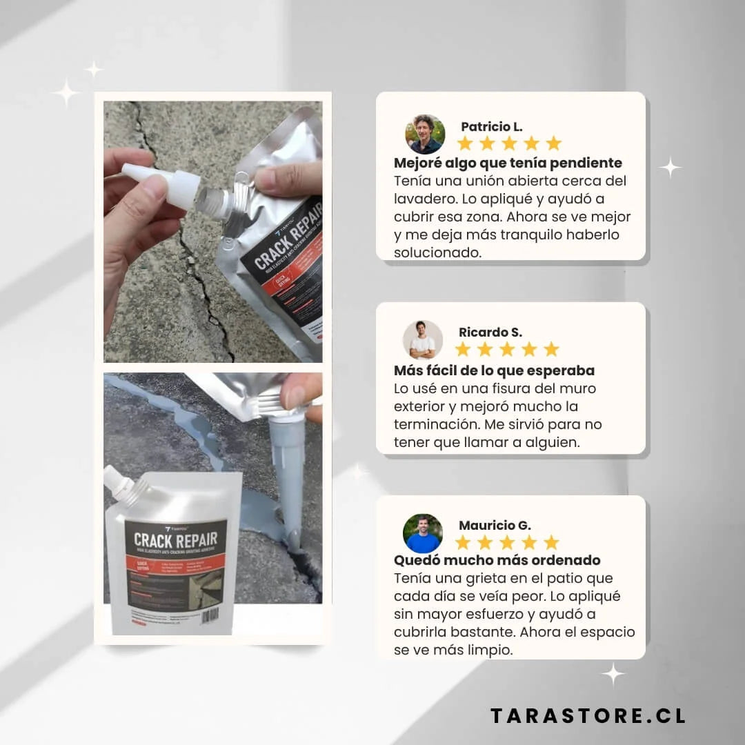 Cemento Líquido Para Reparar Grietas 500g Tecnología Alemana