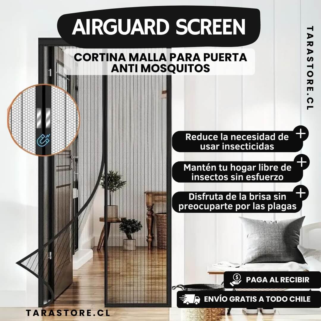 Cortina Malla Para Puerta Anti Mosquitos