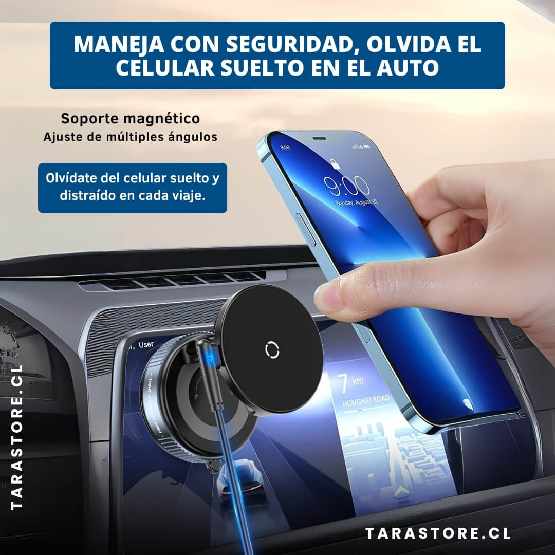 Soporte Magnético Para Celular Maneja Seguro