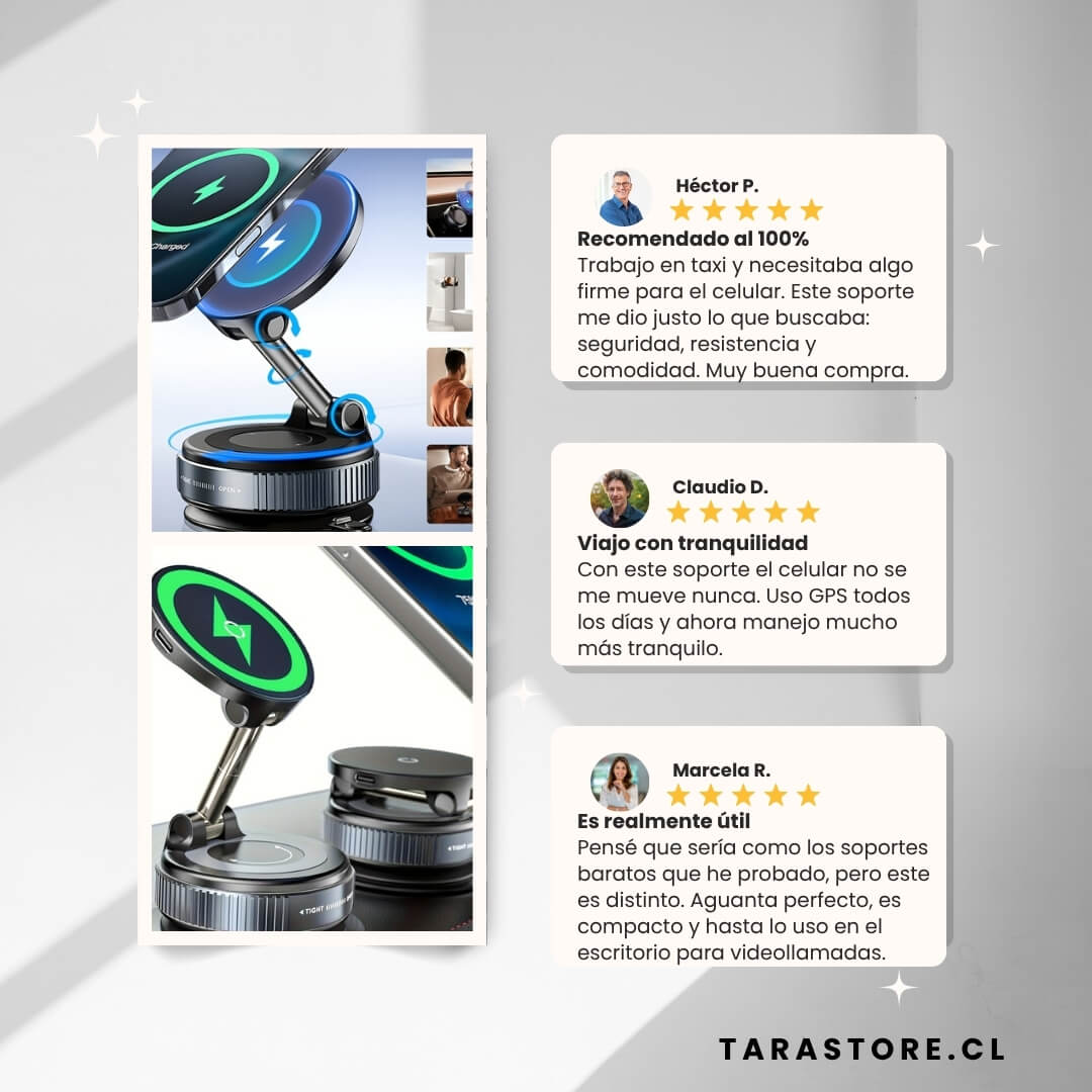 Soporte Magnético Para Celular Maneja Seguro