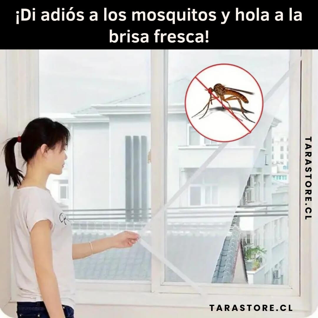 2x1 Malla antimosquito para ventanas 130x150cm
