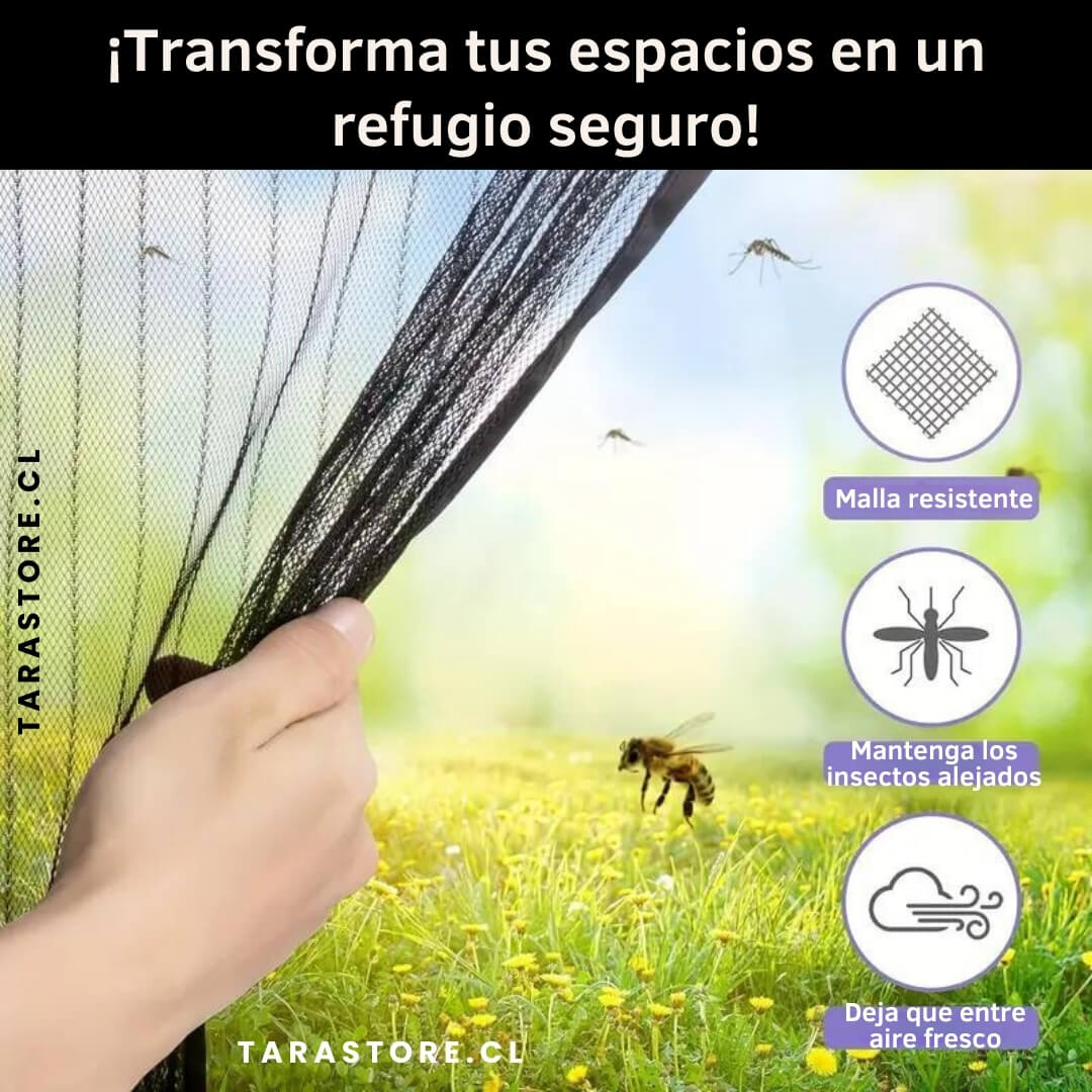 PACK MALLA ANTIMOSQUITOS PUERTA + VENTANA