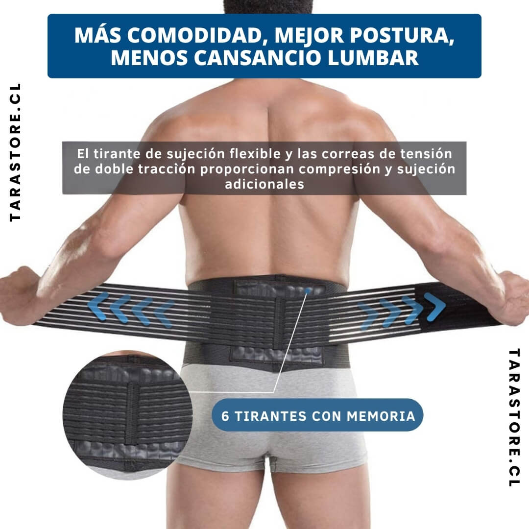 Faja Soporte Lumbar Alivio Espalda