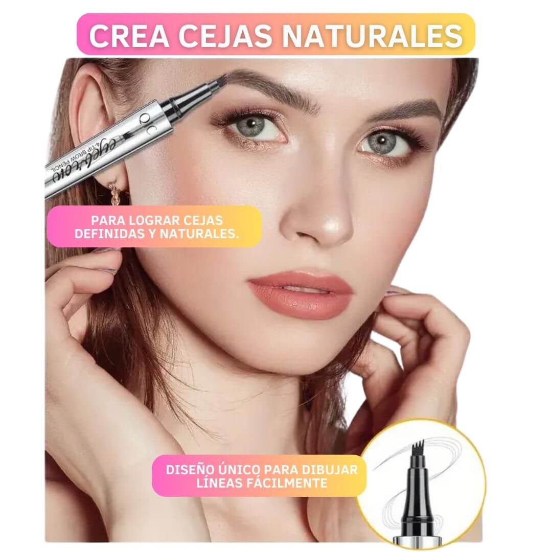 GlamBrow 3D - Lápiz Delineador de Cejas