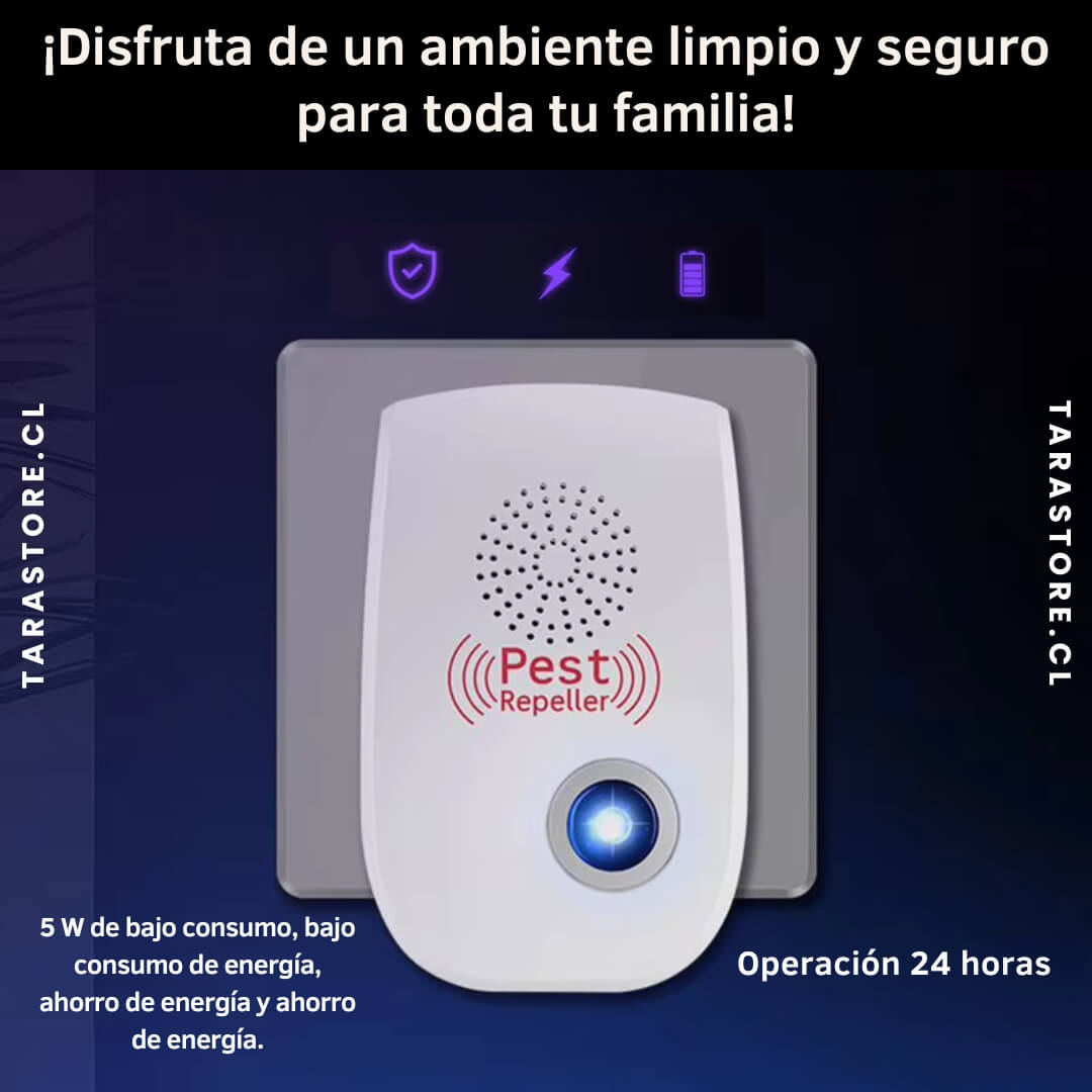 Repelente Eléctrico Para Plagas/Ratones
