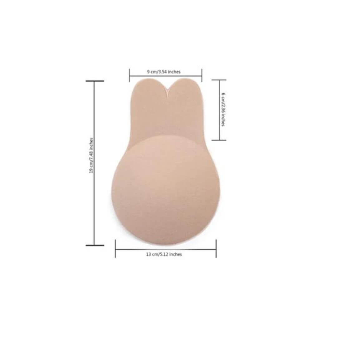 2 Packs Push up (beige y negro) - Parche silicona levanta senos