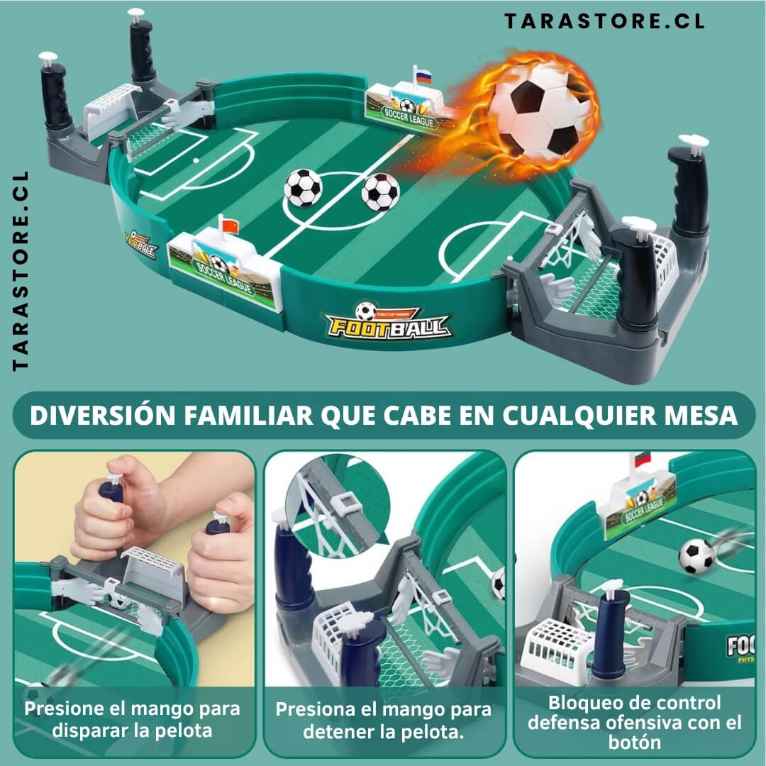 Cancha Futbolito De Mesa Diverisión En Familia