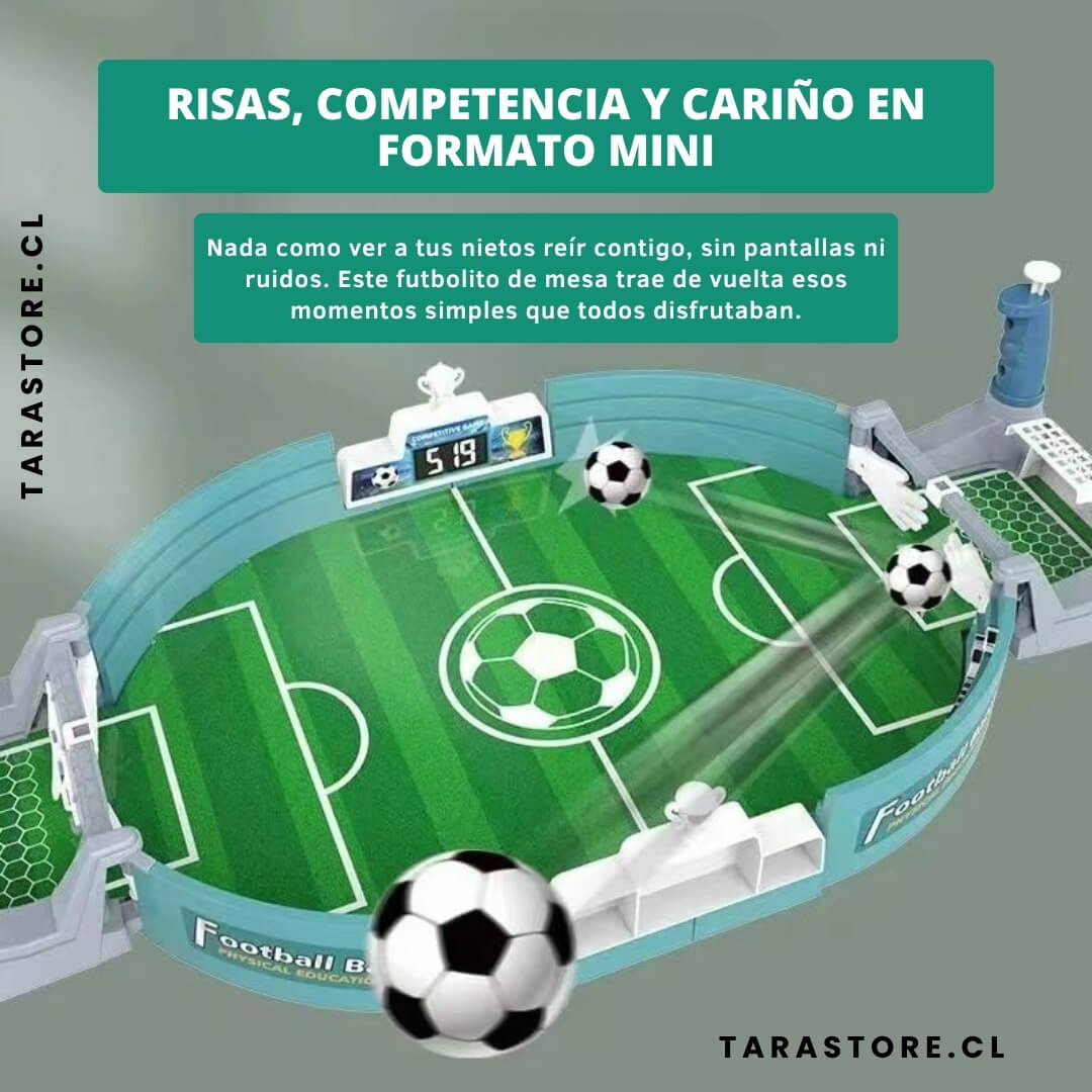 Cancha Futbolito De Mesa Diverisión En Familia