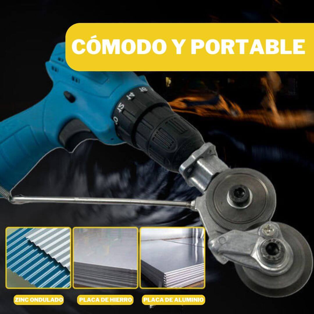 DrillShear - CORTADOR DE PLACAS PARA TALADRO
