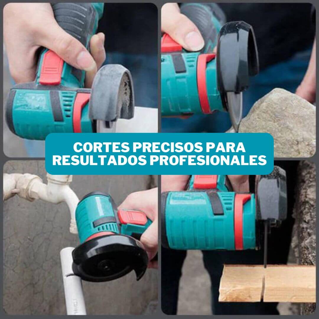 PROGRIND - MINI AMOLADORA ANGULAR INALÁMBRICA