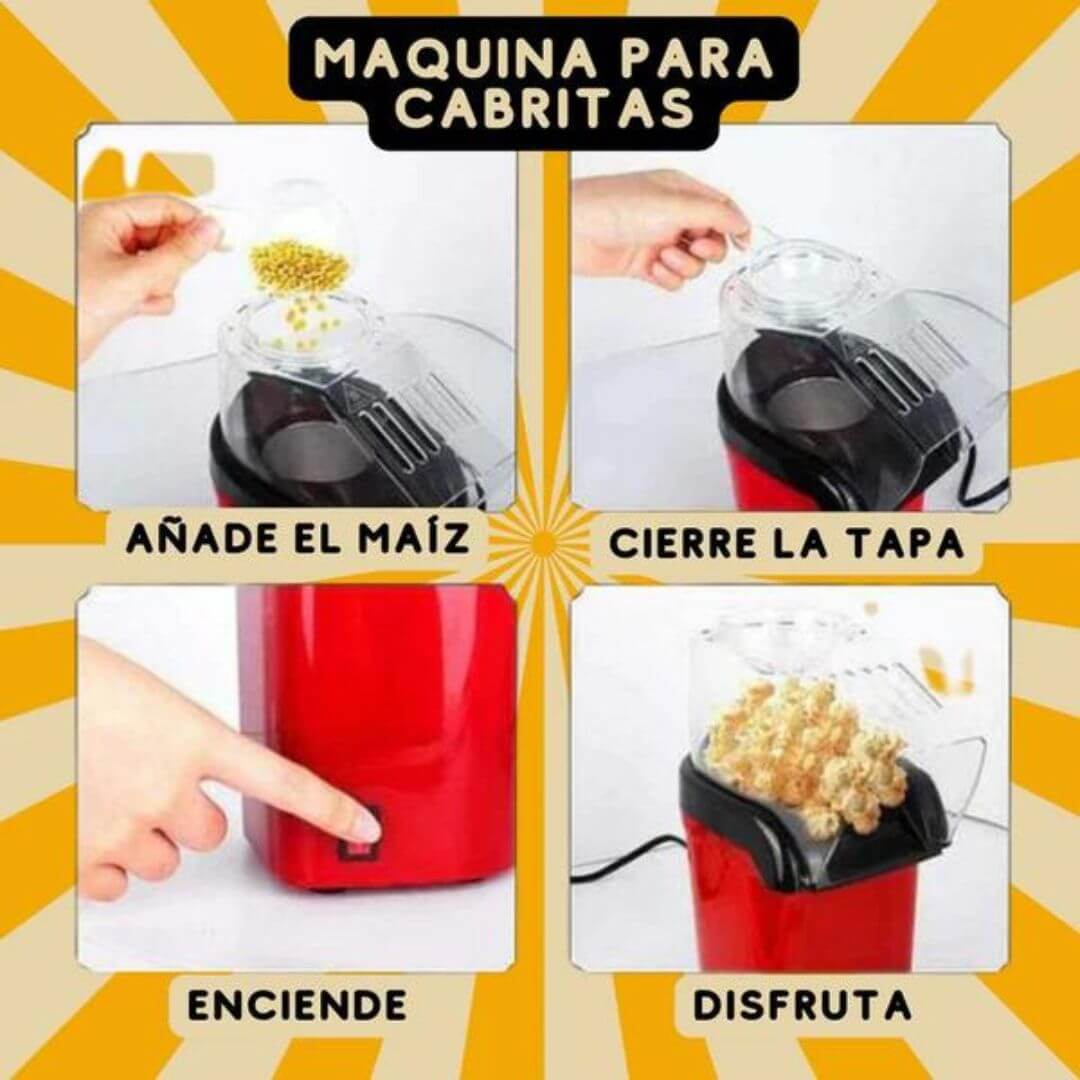 PopMagic - Maquina para cabritas saludable🍿🤩