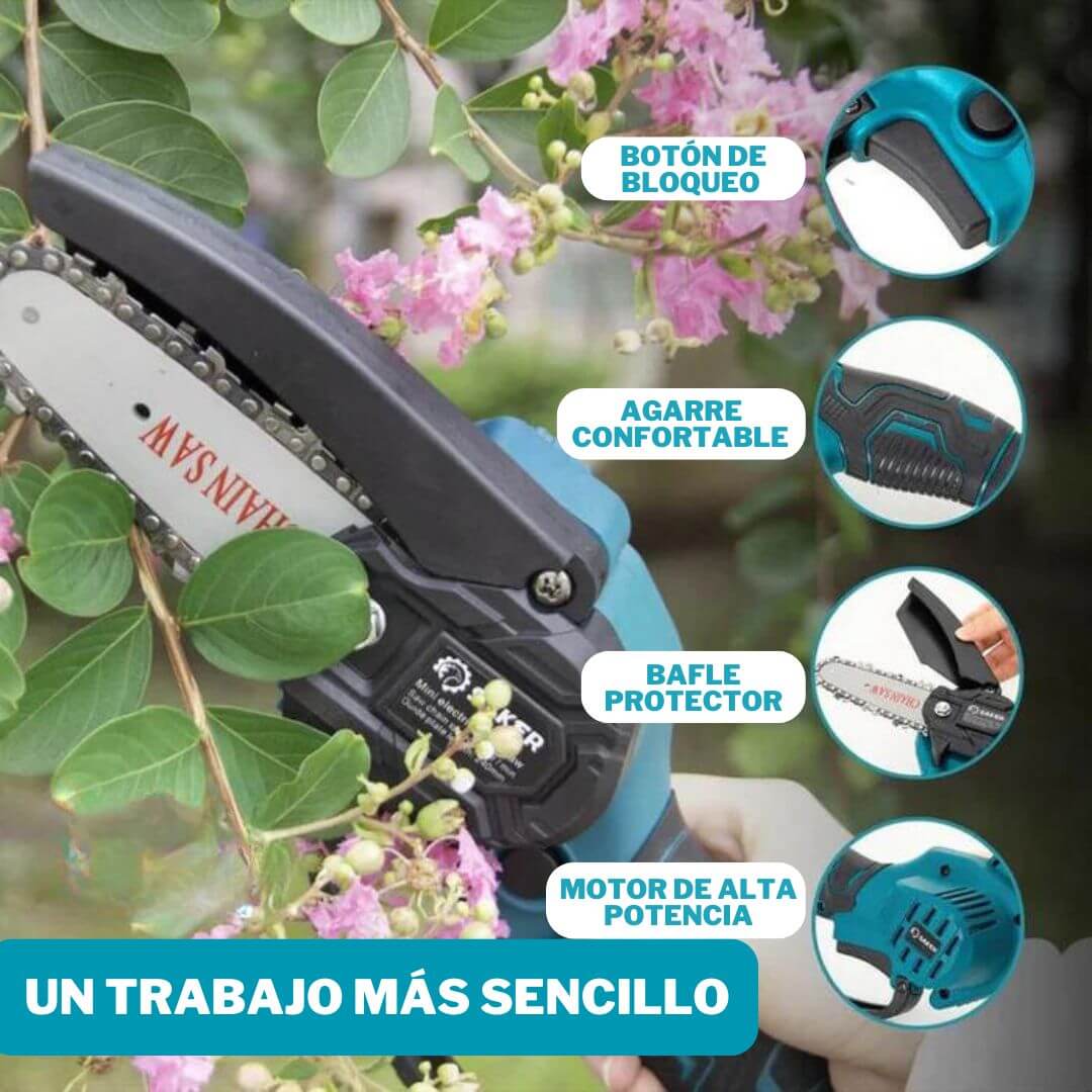 CHAIN SAW - Mini Sierra Inalámbrica