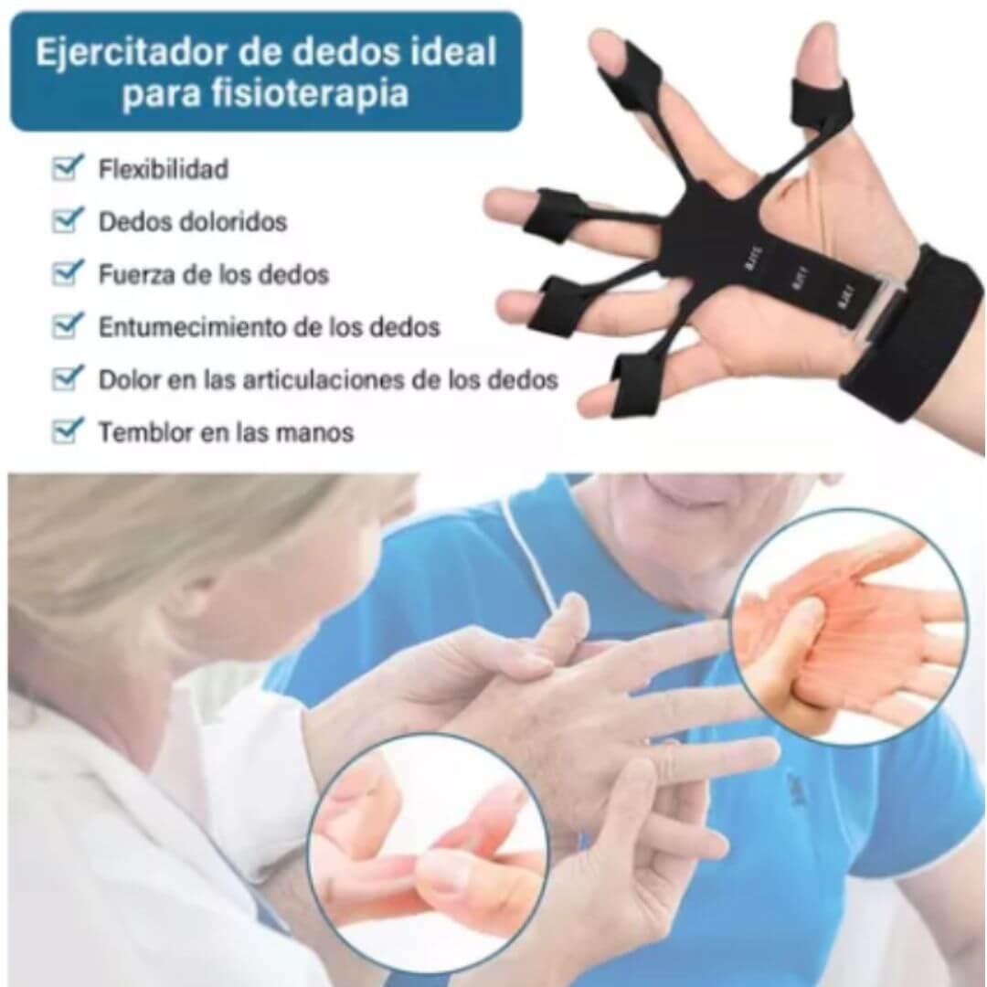 Pack 2 Unidades BANDAS ELÁSTICAS PARA EJERCITAR DEDOS