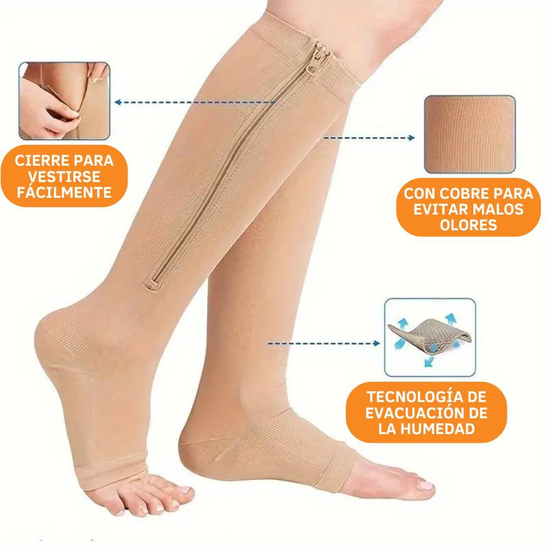 ZipSocks - Medias De Compresión Oferta 2x1 🔥
