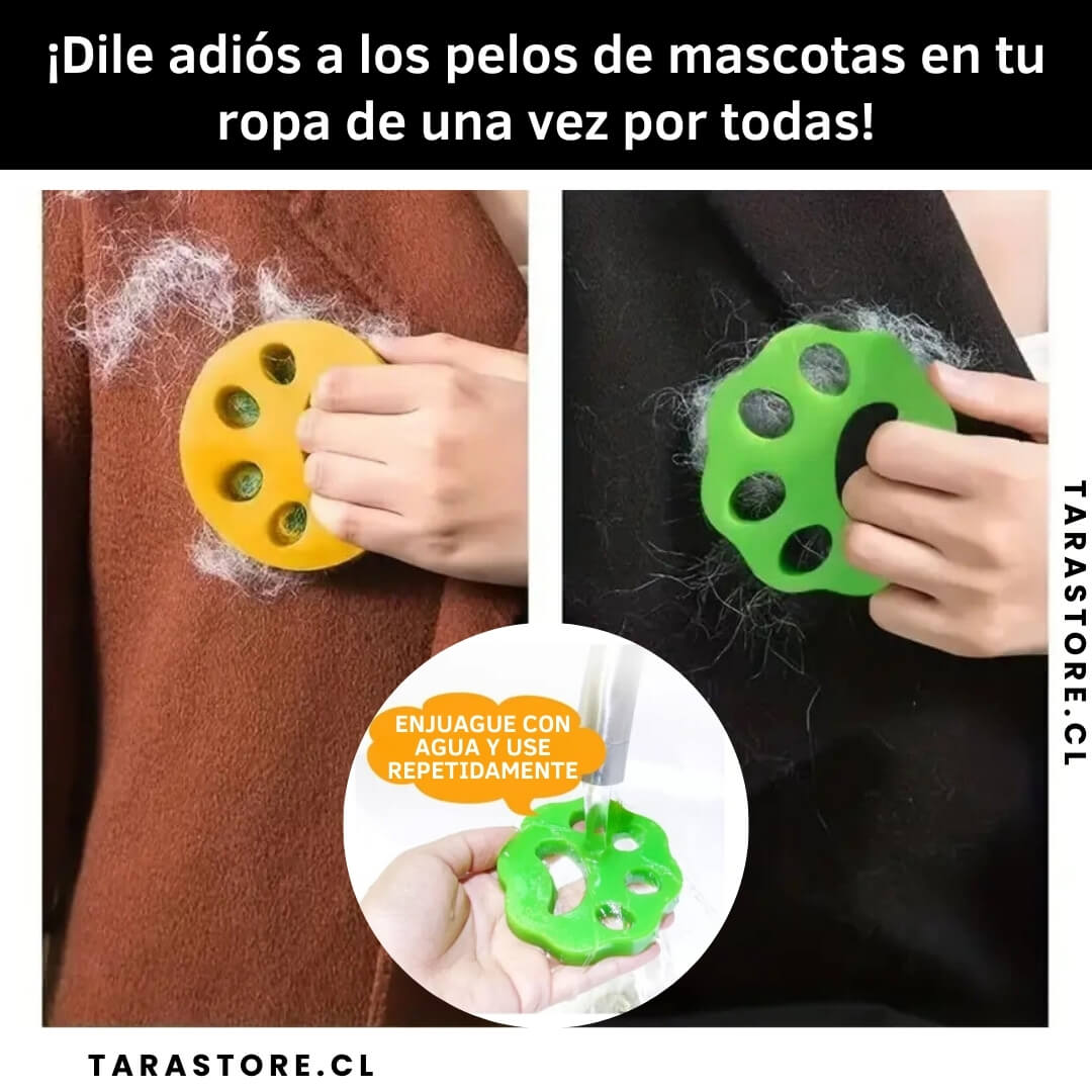Removedor Pelos Mascotas 4 unidades