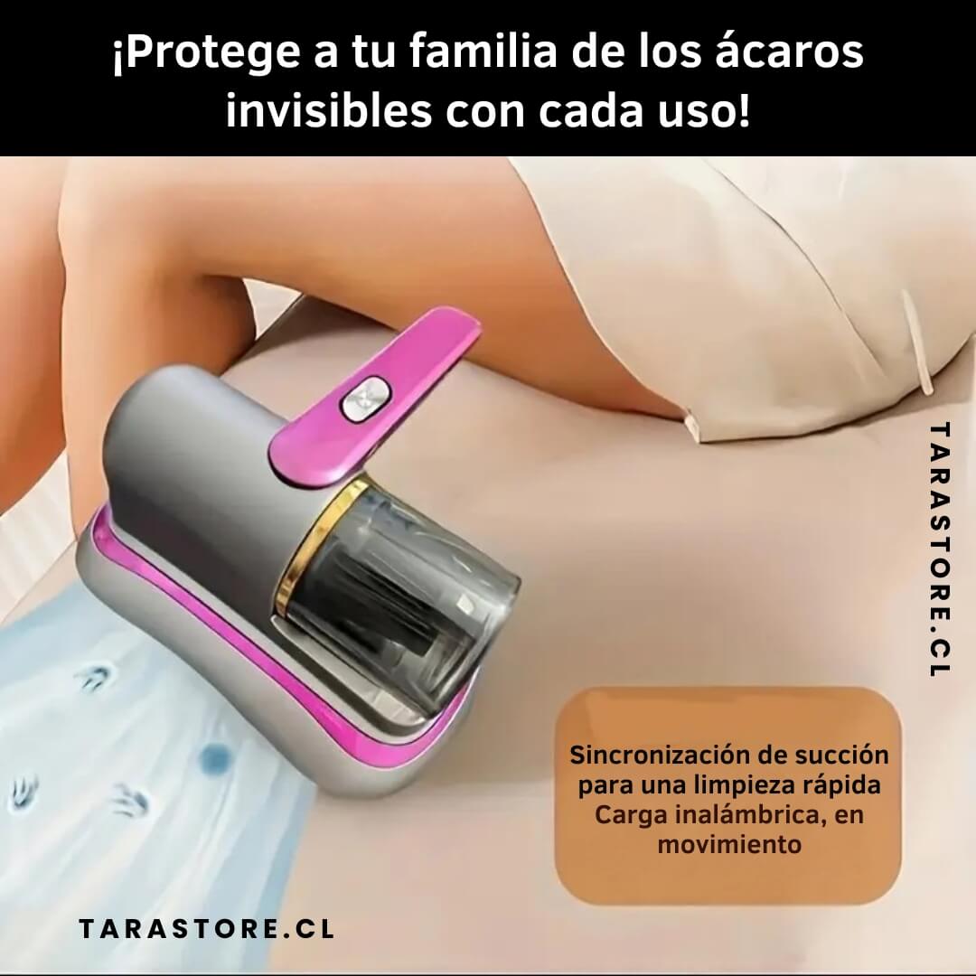 Aspiradora limpia ácaros para Camas, Sillones y Sillas